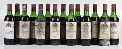 Lot 2484 - RED WINE; fourteen bottles of Cuvée André...