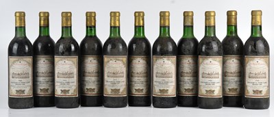 Lot 2486 - RED WINE; eleven bottles of Chateau La Tour...
