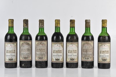 Lot 2506 - RED WINE; seven bottles of Château du Piras...