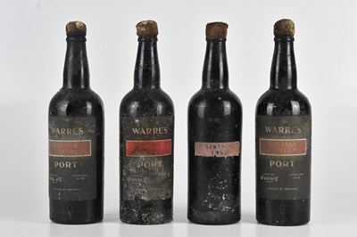 Lot 2444 - PORT; four bottles of Warre's Vintage 1958...