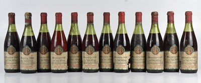 Lot 2499 - RED WINE; twelve bottles of Mercurey Cuvée...