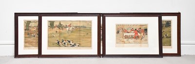 Lot 1119 - CECIL ALDIN; a collection of five hunting...