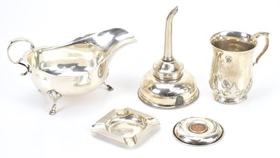 Lot 474 - JOHN LAMBE (probably); a George IV hallmarked...