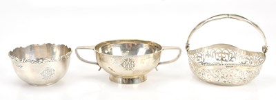 Lot 477 - C J VANDER; an Elizabeth II hallmarked silver...