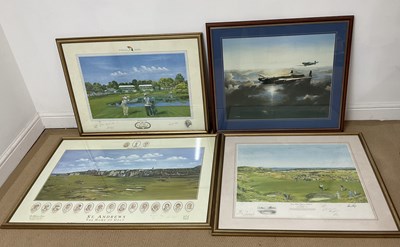 Lot 434 - BILL WAUGH; a limited edition print, 'Gary...