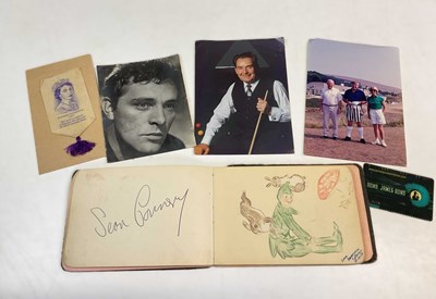Lot 474 - An autograph book, containing signatures of...