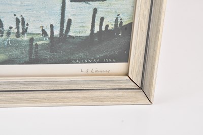Lot 8 - LAURENCE STEPHEN LOWRY RBA RA (1887-1976);...