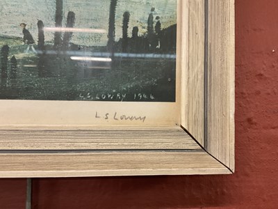 Lot 8 - LAURENCE STEPHEN LOWRY RBA RA (1887-1976);...