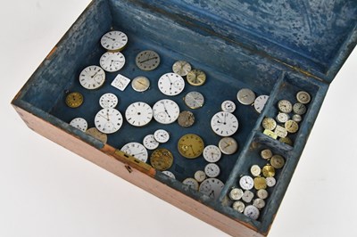 Lot 323 - A collection of pocket and wristwatch...