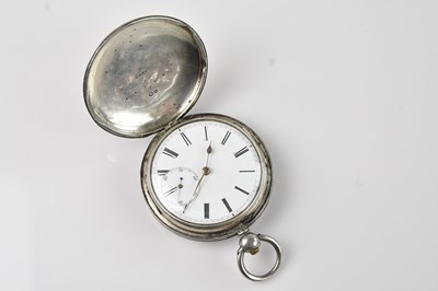 Lot 305 - A Victorian hallmarked silver key wind full...