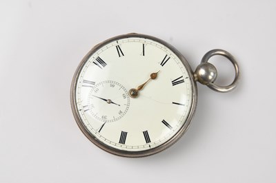 Lot 308 - A 19th century key wind open faced hallmarked...