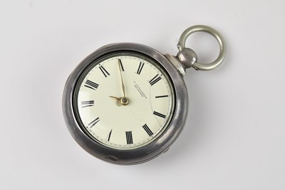 Lot 307 - A Victorian hallmarked silver key-wind open...