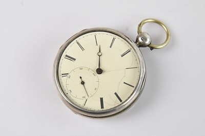 Lot 311 - A Victorian hallmarked silver key-wind open...