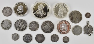 Lot 1492 - A group of 18th century and later silver...