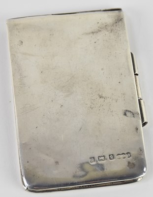 Lot 1147 - An Edward VII hallmarked silver aide memoire,...