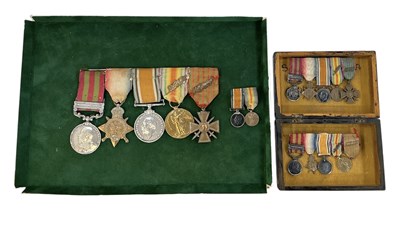 Lot 401 - A WWI "Old Contemptibles" medal group...