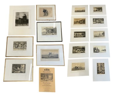 Lot 331 - A collection of assorted 18th century and...