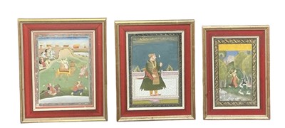 Lot 206 - UNATTRIBUTED 19TH CENTURY INDIAN SCHOOL;...