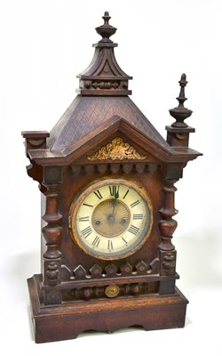 Lot 1478 - An early 20th century stained pine German...