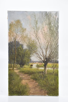 Lot 1079 - WILLEM JACOBUS ALBERTS (1912-1990); oil on...