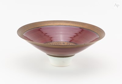 Lot 449 - PETER WILLS (born 1955); a porcelain bowl...