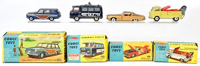 Lot 335 - CORGI TOYS; four diecast vehicles comprising a...