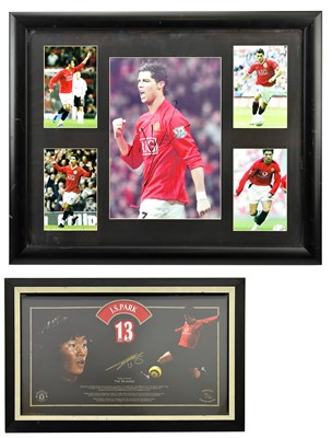 Lot 786 - CRISTIANO RONALDO; an autographed photograph,...