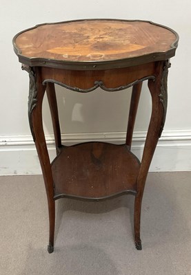 Lot 97 - An early 20th century French inlaid kingwood...
