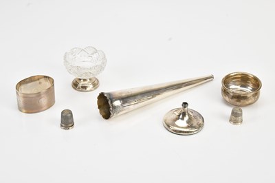 Lot 177 - GEORGE EDWIN WALTON; a George V hallmarked...