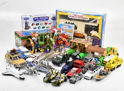 Lot 2285 - THOMAS THE TANK ENGINE; a boxed train set,...