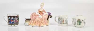 Lot 1390 - ROYAL DOULTON; a figure HN2306 'Reverie', with...