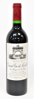Lot 296 - A bottle of Grand Vin de Léoville du Marquis...
