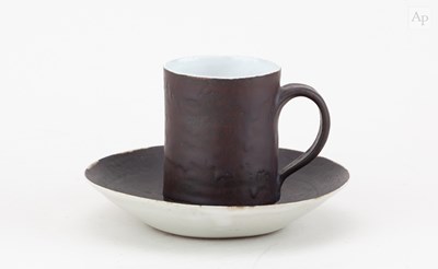 Lot 351 - LUCIE RIE (1902-1995); a stoneware cup and...