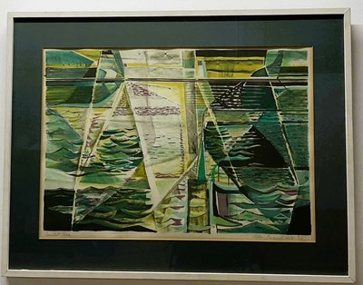 Lot 400 - ALLIN BRAUND; a pencil signed limited edition...