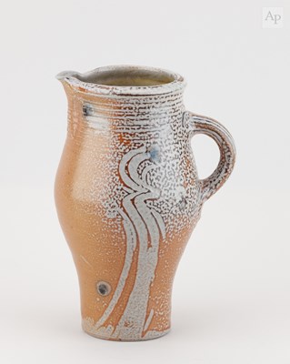Lot 396 - MICHAEL CASSON (1925-2003); a salt glazed...