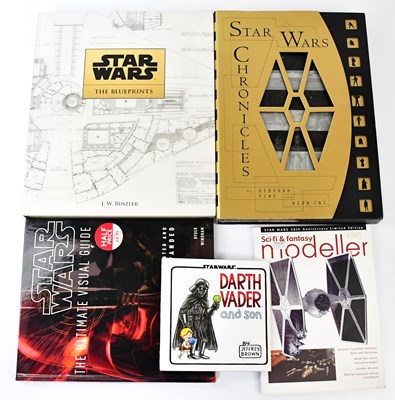 Lot 338 - STAR WARS; a quantity of books and magazines...