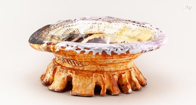 Lot 553 - SIMON CARROLL (1964-2009); a large earthenware...