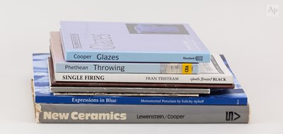 Lot 653 - A collection of books and pamphlets on studio...