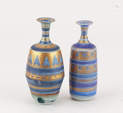 Lot 408 - MARY RICH (1940-2022); a small porcelain...