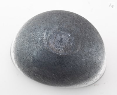 Lot 27 - ANNE JAMES (1937-2025); a pair of raku bowls...