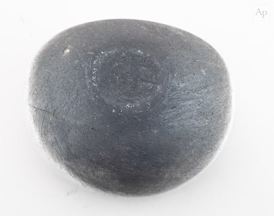 Lot 27 - ANNE JAMES (1937-2025); a pair of raku bowls...