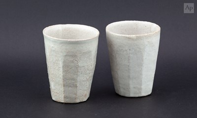 Lot 6 - AKIKO HIRAI (born 1970); a pair of faceted...