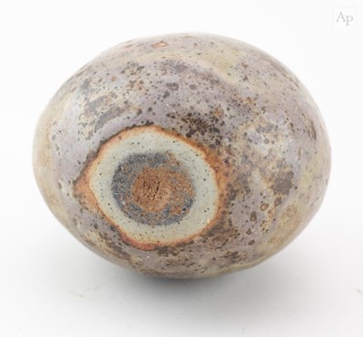 Lot 19 - ALAN WALLWORK (1931-2019); a stoneware pebble...