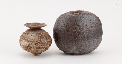 Lot 20 - ALAN WALLWORK (1931-2019); a stoneware pebble...