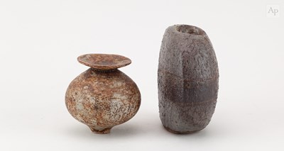 Lot 20 - ALAN WALLWORK (1931-2019); a stoneware pebble...