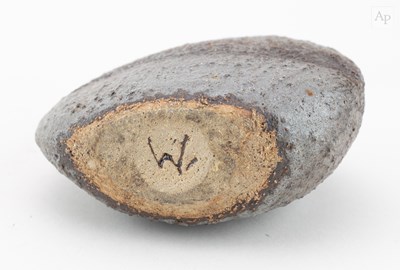 Lot 20 - ALAN WALLWORK (1931-2019); a stoneware pebble...