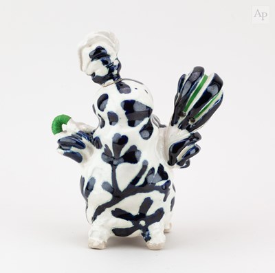 Lot 414 - NEL FAULKNER; 'Midori V', a stoneware...