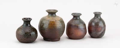 Lot 109 - CLAYTON AMEMIYA; a group of four small wood...