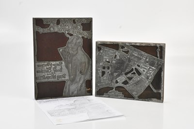 Lot 454 - Two early 20th century printing presses,...