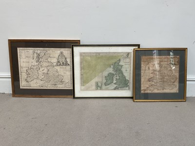 Lot 1116 - THOMAS KITCHIN; an 18th century hand tinted...